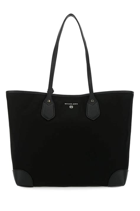 michael kors black nylon tote